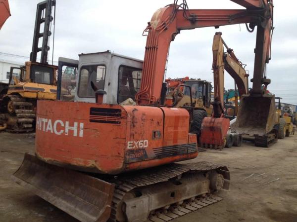 Buy cheap Original Color Second Hand Hitachi Excavator , EX60 - 1 Hitachi 6 Ton Excavator from wholesalers