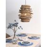 Buy cheap Vintage Spiral Rattan Pendant Lights Nordic Retro Bamboo Hanging Lamp(WH-WP-75) from wholesalers