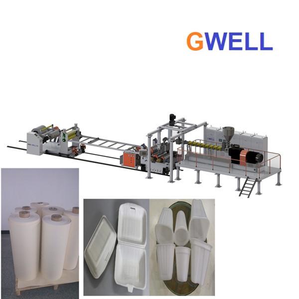 Buy cheap PLA Plastic Sheet Extrusion Machine PLA Blister Sheet production line Twin Screw Extruder from wholesalers