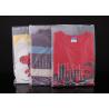 Buy cheap Custom Design Large Clear Plastic Bags With Zip Top For Garment PE Material from wholesalers