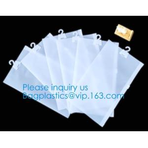 Buy cheap HANGER HOOK BAGS,GARMENT BOTTON CLOSURE BAGS, EVA FROST DRAWSTRING BAGS, VINYL HANGER HOOK GARMENT LAUNRY BAGS from wholesalers
