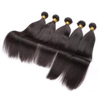 Buy cheap Unprocessed Silky Malaysian Straight Hair Extensions 8"- 40" Length product