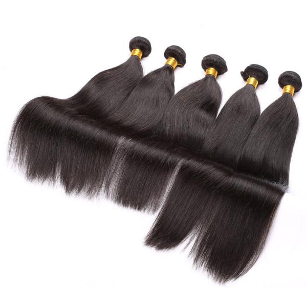 Buy cheap Unprocessed Silky Malaysian Straight Hair Extensions 8"- 40" Length from wholesalers