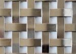 Buy cheap Flat Woven 2.2mm Stainless Steel Metal Mesh Bunnings Oil Free from wholesalers