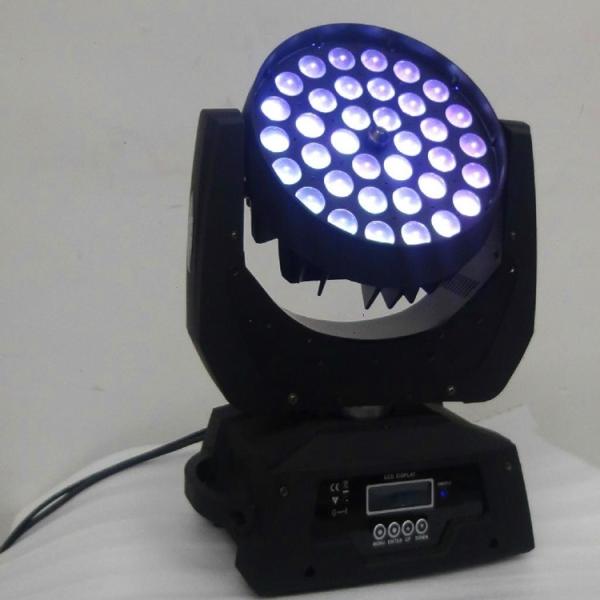 Buy cheap 400W 36pcs 12W LED Zoom Moving Head Beam DJ Stage Lights RGBW 4in1 Control Mode DMX512 from wholesalers