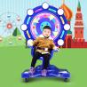 Buy cheap Coin Operated Kiddie Rides Swing Game Machine with Metal Acrylic Plastic Construction from wholesalers