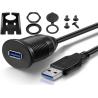 Buy cheap Green Compliant Car Audio Cable USB 3.0 Extension Cable Suitable For Marine from wholesalers