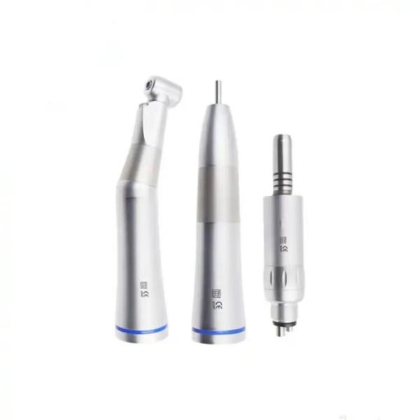 LED Low Speed Dental Handpiece Set E-Type Inner Water Spray Contra Angle
