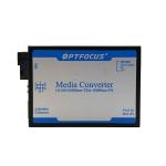 SC Single Ethernet Fiber Optic Converter 1310nm 1550nm SM 60KM