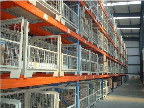 Buy cheap Metal Cage Storing Selective Pallet Racking from wholesalers