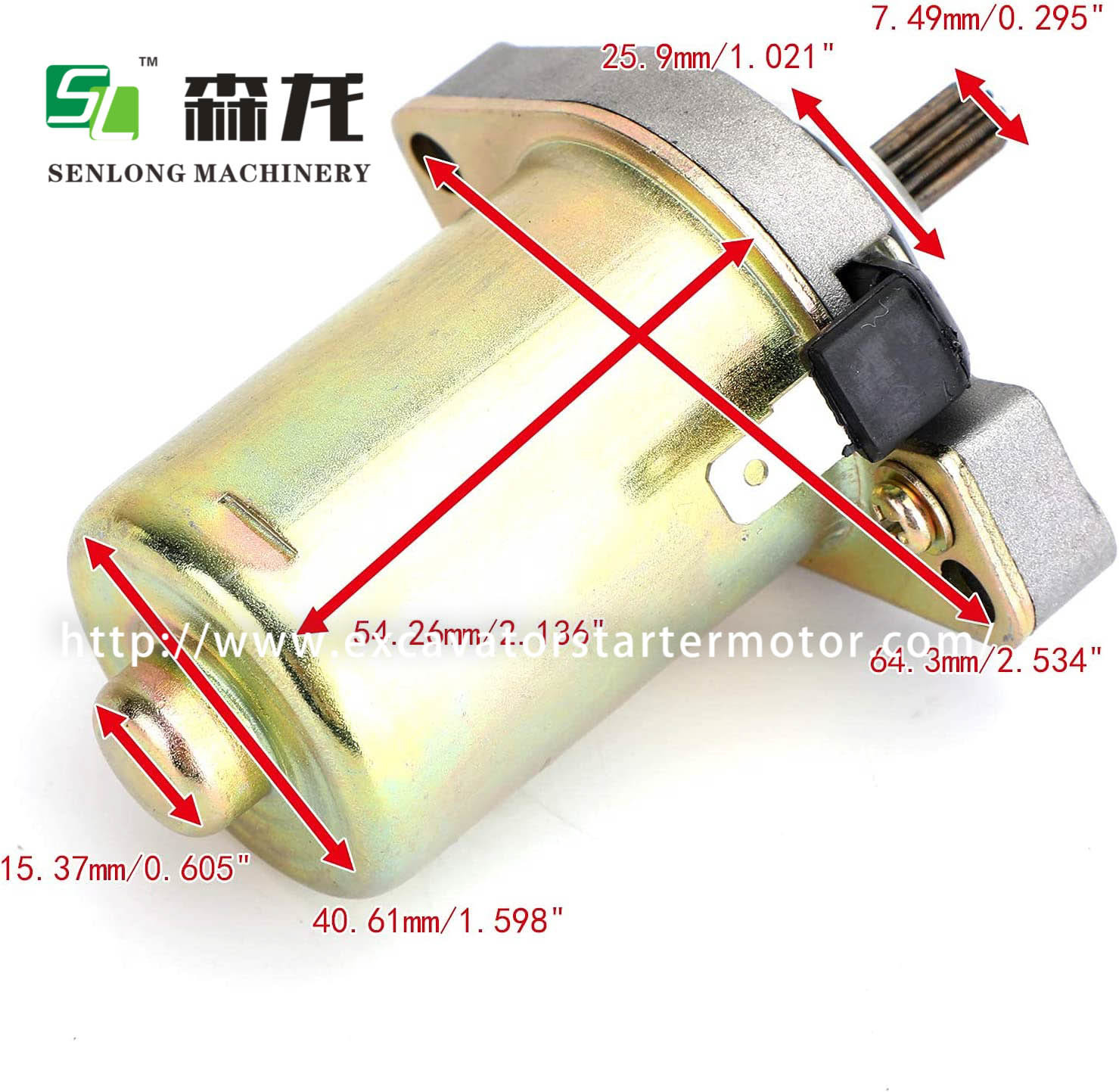 Starter Polaris BOOSTER50/JOG-50 Motorcycle 12V 10T CCW 19240011A0 33-00420 650239 0450532 0451805 AP8206459 AP8206805