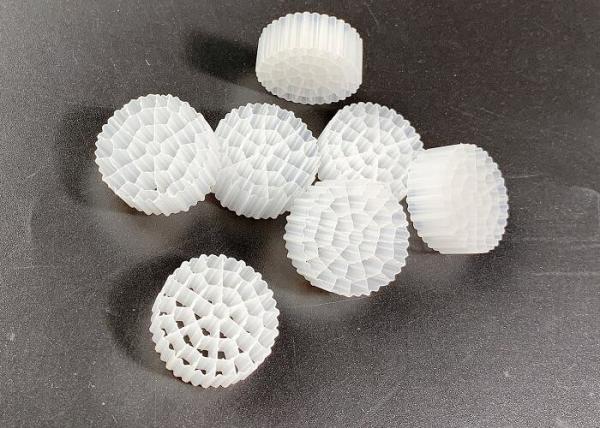 Buy cheap Biotube Biopipe Bio Balls Biocell Filter Media White Color HDPE Material from wholesalers