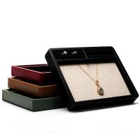 Buy cheap Multi-Compartments PU Leather Jewelry Display Plate for Ring Pendant Ear Studs product