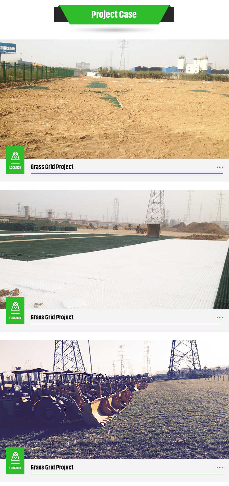 Strengthen Your Soil with Our Ground Reinforcement System 4 Quantity per Square Meter