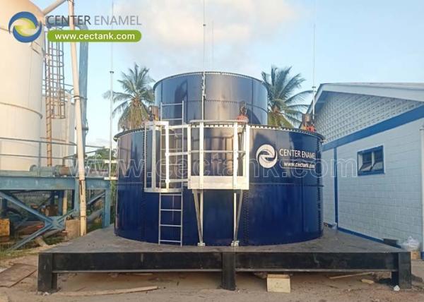 Buy cheap Glass Lined Steel Wastewater Treatment Tanks for Domestic Sewage Treatment Plants from wholesalers