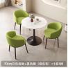 Buy cheap Customized Size Dining Table Set 4 Chairs With Steel Base from wholesalers