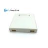 Buy cheap 2 Port Fiber Optic Termination Boxes SC Simplex SM MM FTTH Fiber Optic Wall Plate Outlet from wholesalers