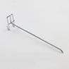 Buy cheap Iron Shelving Accessories Single Pegboard Hooks 10cm 20cm Length Zinc Coating from wholesalers