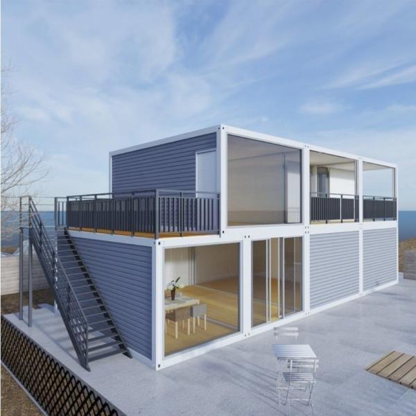Buy cheap Waterproof Prefab Shipping Living Container House Coffee Shops from wholesalers