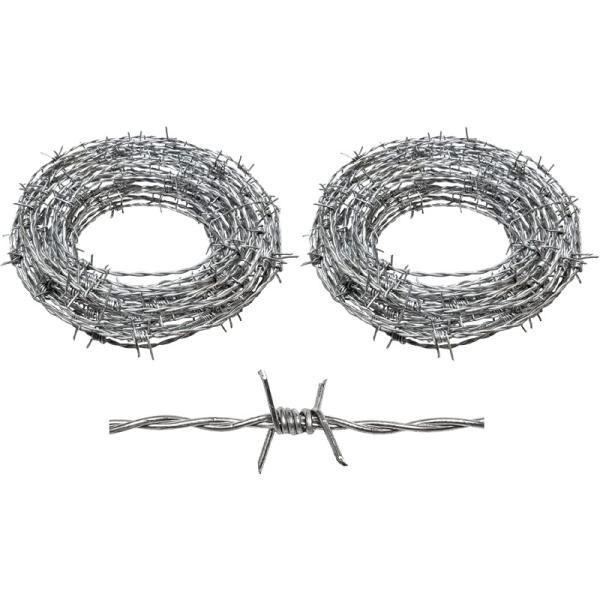 Buy cheap Anti Rust Anti Climb Fencing Farm Army 2.6mm Galvanized Razor Barbed Wire from wholesalers