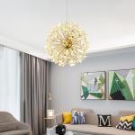 Ring ceiling lamp modern crystal chandeliers decor for home kitchen bedroom
