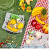 Buy cheap Disposable Catering Trays With Lids Serving Trays Black Plastic Round Platters With Clear Lids Deli Wax Paper from wholesalers