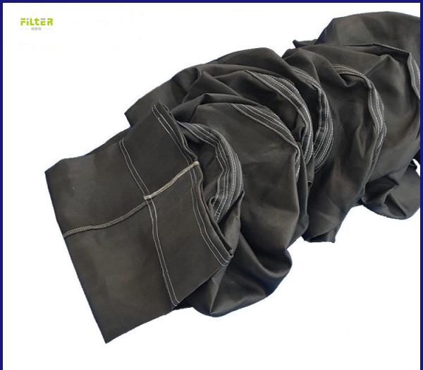 Buy cheap Black Fiberglass Filter Bag For Cement Plant Corrosion Resistance from wholesalers