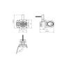 Buy cheap Single Phase 32A Electric Vehicle Charging Plug Straight Angle from wholesalers