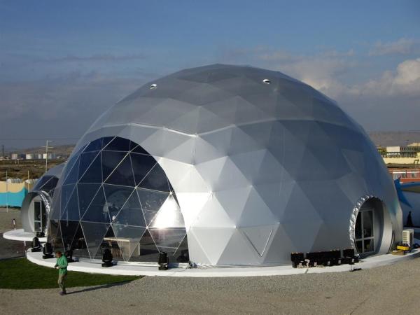 Buy cheap Outdoor PVC 5-50m Big Wedding Portable Geodesic Dome Shelter Event Party Tent from wholesalers