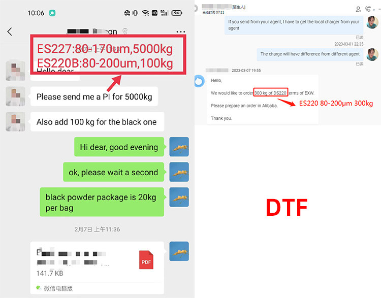 DTF T-Shirt Printing 80-200 Micron Hot Melt Adhesive Dtf Powder Tpu Powder