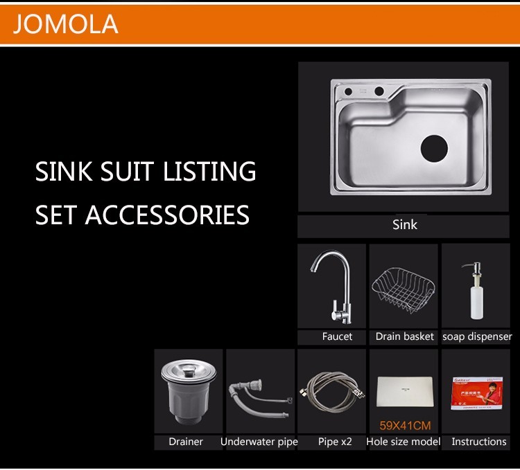 Hot sale High Qualit 304 multifunction stainless steel farmhouse Hand Wash single bowl bathroom kitchen sink