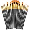 Buy cheap Acrylic Oil Watercolor Paint Brushes Set UV Resistant For Body Face Rock Canvas from wholesalers