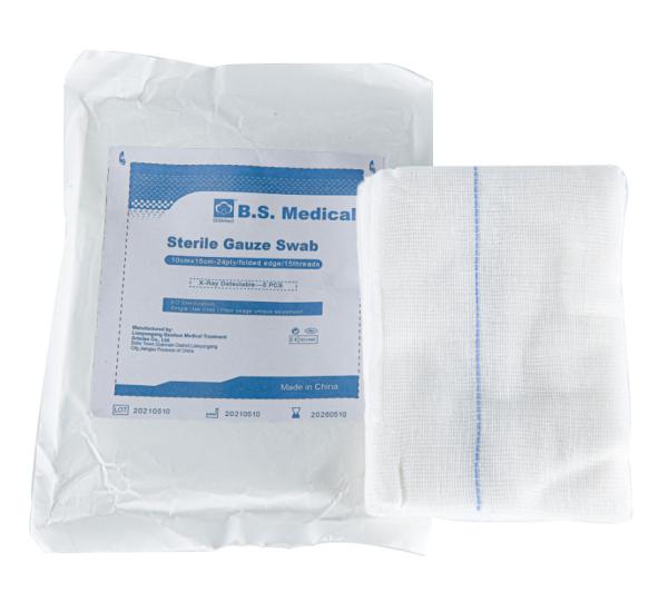 Buy cheap Customized Disposable Medical Gauze Swab Surgical Hemostatic Wound Dressing from wholesalers