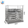 Buy cheap RK Bakeware China-Nesting Commercial Stainless Steel Trolley Rack / Customized Baking Rack For Industrial Bakeries from wholesalers