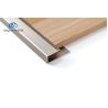 Buy cheap 6063 Aluminium Floor Edging Trim Strip 1.0mm Thickness SGS Standard Floor Trim from wholesalers