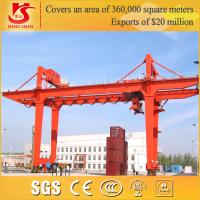Buy cheap Automatic Electro Hydraulic Container Spreader type Double Girder Rail Mounted product