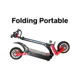 70V 4000W Powerful Electric Scooter , Off Road Kick Scooter 11 Inch Adult Use