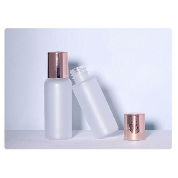 Luxury Cosmetic Plastic Bottle Custom Perfume Packaging Bottle White 20ml 25ml 35ml