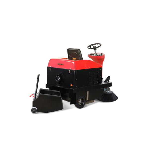 Buy cheap Electric Vibrating Dust Ride On Road Sweeper / Mechanical Road Sweeper from wholesalers