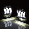 Buy cheap 4 Inch Day Running Jeep Car LED Fog Lights 6500K DOT SAE Approved from wholesalers