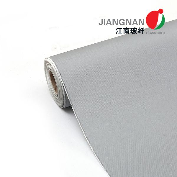 Buy cheap 100cm Width Silicone Coated Fiberglass Fabric Polyurethane PU Coated Fiberglass Cloth from wholesalers
