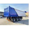 Buy cheap Heavy Duty Hydraulic Tri 3/4 Axle U Shaped Rear Dump Truck Semi Trailer Tipper Trailer from wholesalers