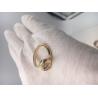 Buy cheap Vintage Engagement Chopard Happy Curves Ring 18k Yellow Gold With Diamond from wholesalers