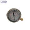 Buy cheap YN60 shock-proof radial bottom entry oil filled stainless steel 2.5" gauge high pressure 400 bar from wholesalers