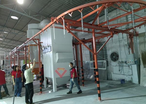Buy cheap Powder Coating Line Powder Coating Plant Electrostatic Powder Coating Equipment from wholesalers