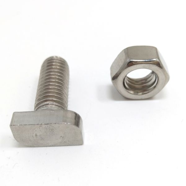 Fasteners Stainless Steel Ss Hex Bolt And Nuts Washer A2-70 304 316 CNC Lathing BOLT