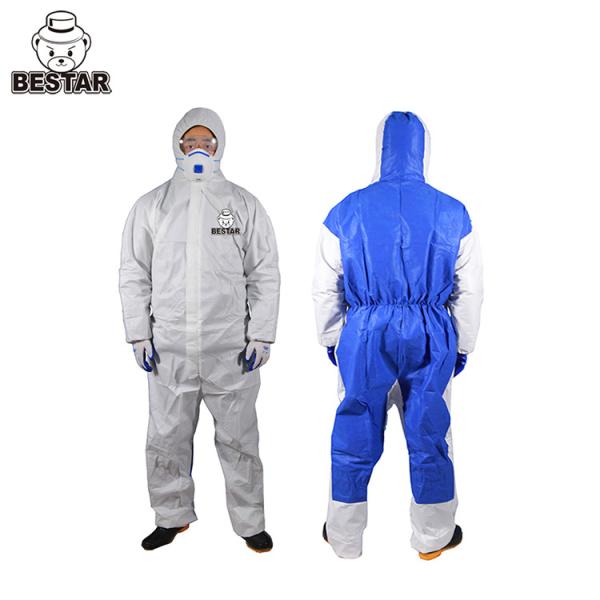 Buy cheap Custom Disposable Chemical Resistant Coveralls For Pesticide Spraying from wholesalers
