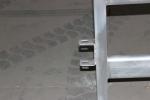 Six Bars Heavy Duty Metal Oval Rail Cow Fence Panels for Au Market