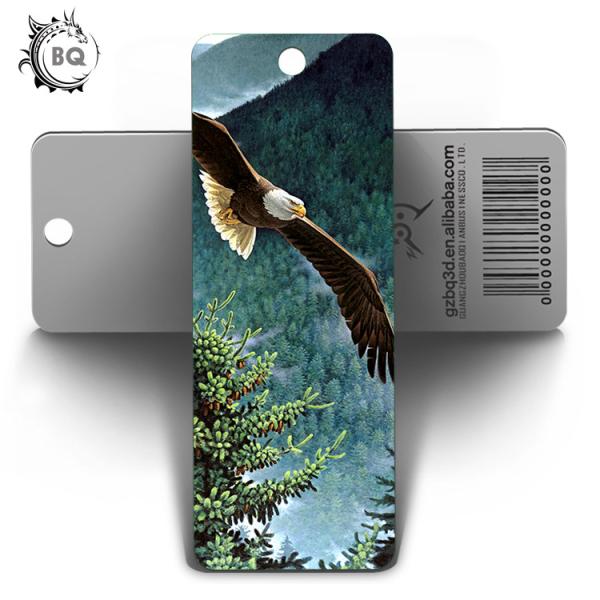 Buy cheap Childrens Lenticular 3D Lenticular Custom Bookmark With Tassel 0.6mm PET from wholesalers
