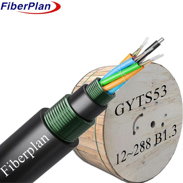 Buy cheap Underground Double Armored Direct Buried Fiber Optic Cable For Outdoor Use from wholesalers